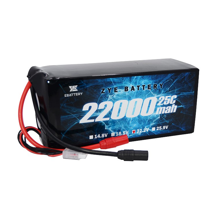 Bộ pin Lipo 6S 22.2V