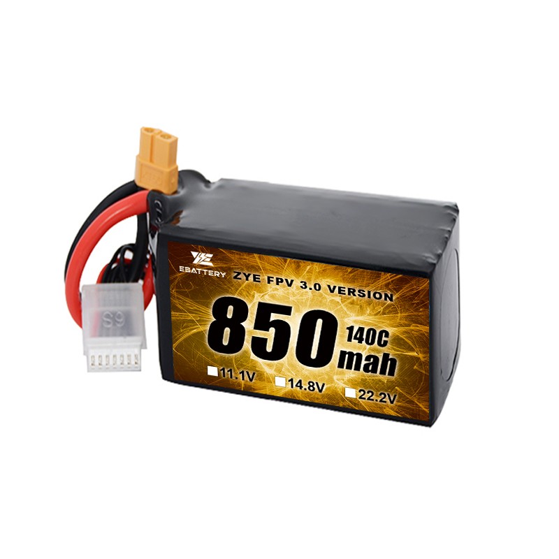 Kích thước nhỏ 850mah 1100mah 1300mah 1500mah Pin FPV FPV